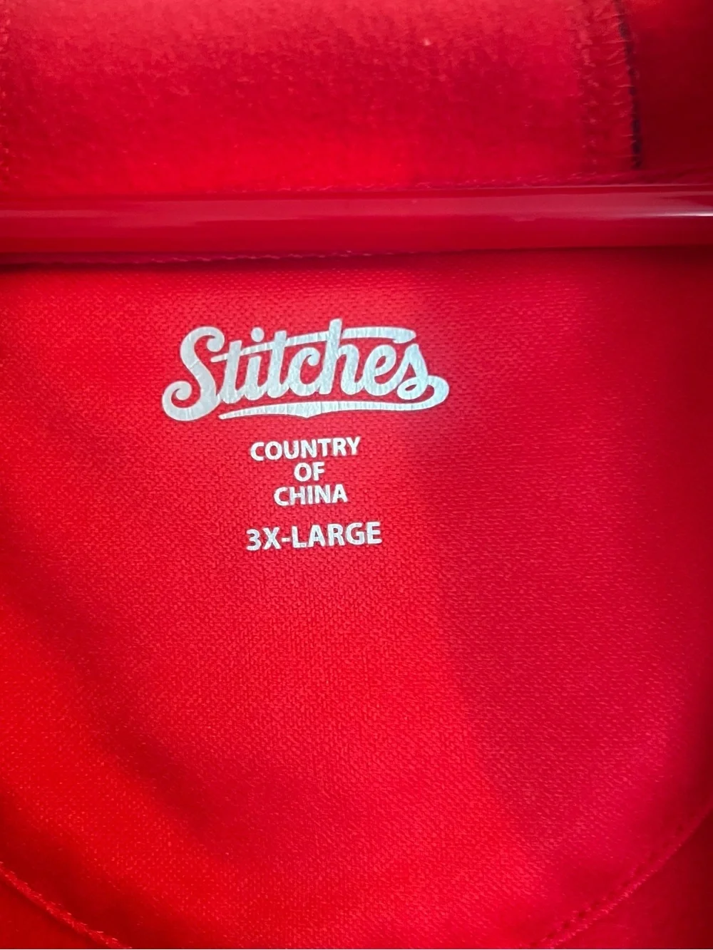 Stitches St. Louis Cardinals Red Zip-Front Jacket with Contrast Trim